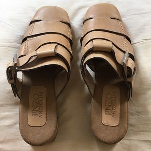 ⬇️ BUY ONE GET ONE FREE Tan Leather Sandals!!